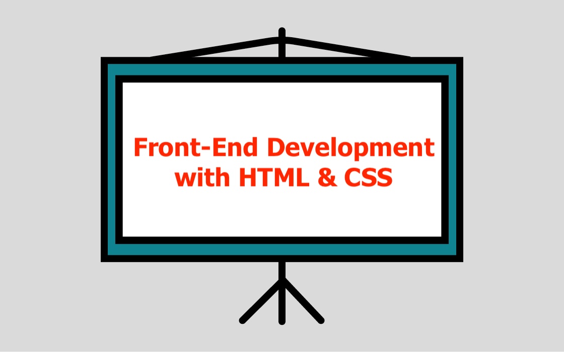 Front-End Development with HTML and CSS Info Session
