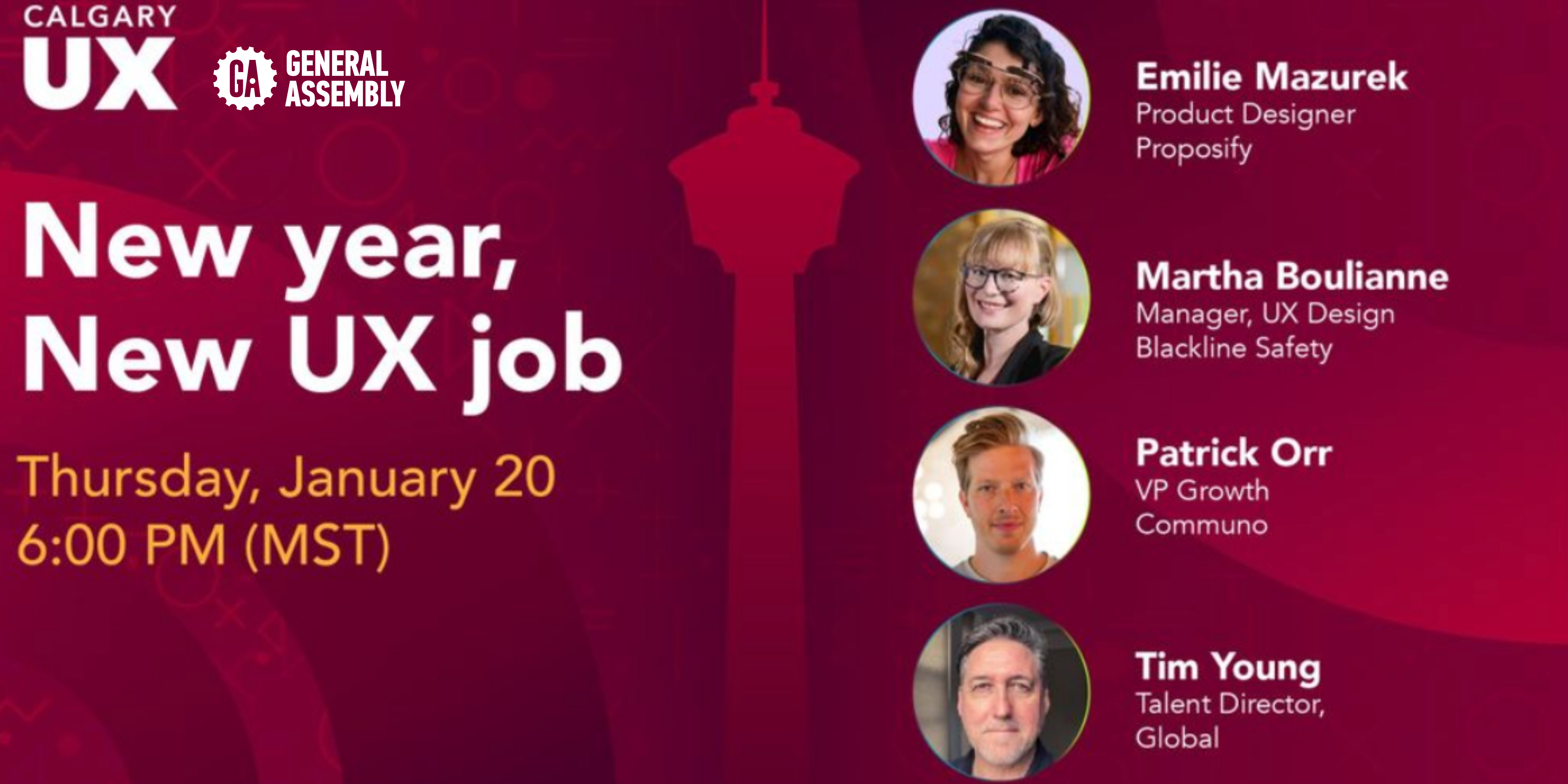 New Year, New UX Job Event | Online | General Assembly