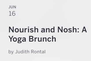 Nourish and Nosh: A Yoga Brunch